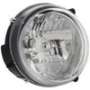 Driver and Passenger Side Headlights For Jeep Liberty 2003-2004 Halogen w/ Bulbs