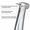 Dental 1:5 Increasing Fiber Optic LED Contra Angle Handpiece E-type NSK Style