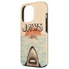 Jaws 50th Anniversary Poster Vintage Style Front & Back Case for iPhone 13 Pro