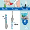 Interdentalbürste, 1,3 mm, Grau, 25 Stück