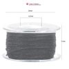 SINGER SINGER 42145 Class 15 Black & White Threaded Bobbins, Black, White 12 Count