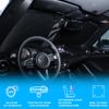 Foldable Front Window Protector Car Windshield Sun Shade For 16+ Mazda MX-5 US