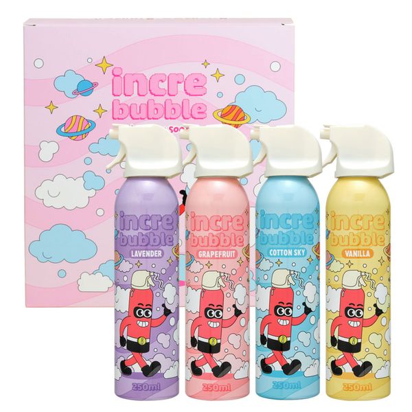 Tablelie Incredible Bubble Cleanser Body Cleanser Bubble Foam Bubble Bath 250ml 4 types