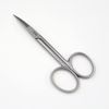 Kiya SAM Eyebrow Shears, Eyebrow Scissors, Bend End, Embroidery Scissors, Stainless Steel