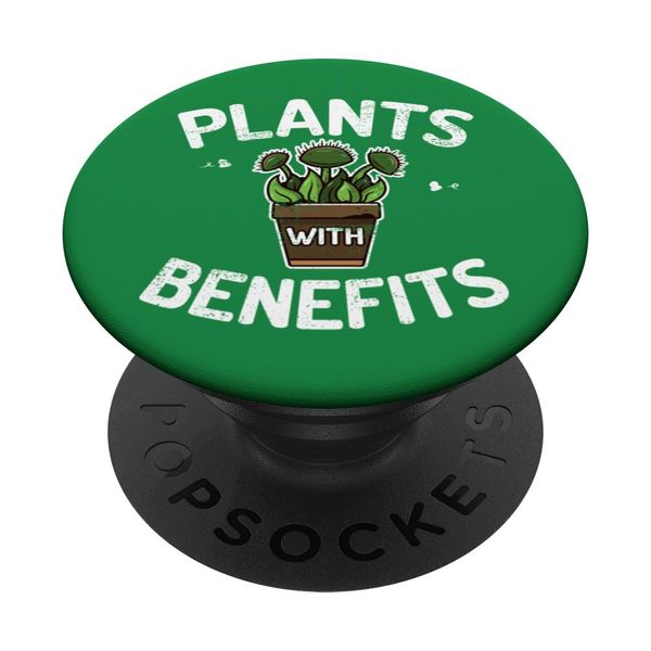 Carnivorous Plant Humor Venus Fly Trap PopSockets Adhesive PopGrip