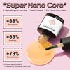 Modelones jelly Gel Polish, 15ml 1Pc Transparent Yellow Gel Nail Polish Long Lasting French Soak Off Gel Varnish, 2022 Popular Spring Sheer Nail Polish Gel DIY Home Salon Manicure Mother's Day Gift