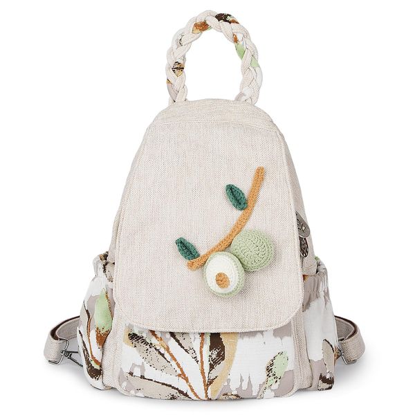 AULUDA Women's Al-0101 Backpack, Grape Flower, M