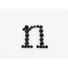Swarovski Alphabet [n] Lowercase Block Decosheet (Hotfix) #2038 Jet Small (50px)