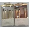 2PC Ecotools Brightening Eye & Face Blend + Sculpt Brush SET ~ FAST SHIP ~ READ