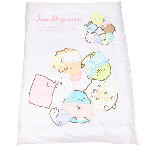 MORIPiLO 4621105 Sumikko Gurashi Duvet Cover, For Juniors, Pink, 51.2 x 70.9 inches (130 x 180 cm), Soft Peach Skin, Washable, Character Goods, Sumikko Lifestyle