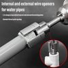 2X Integrated Internal&External Pipe Threading Tool,PVC Pipe Thread Cutting Tool