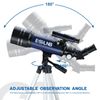 36070 Telescope with Adjustable Tripod 14-180X Monocular for Moon Watching Gift