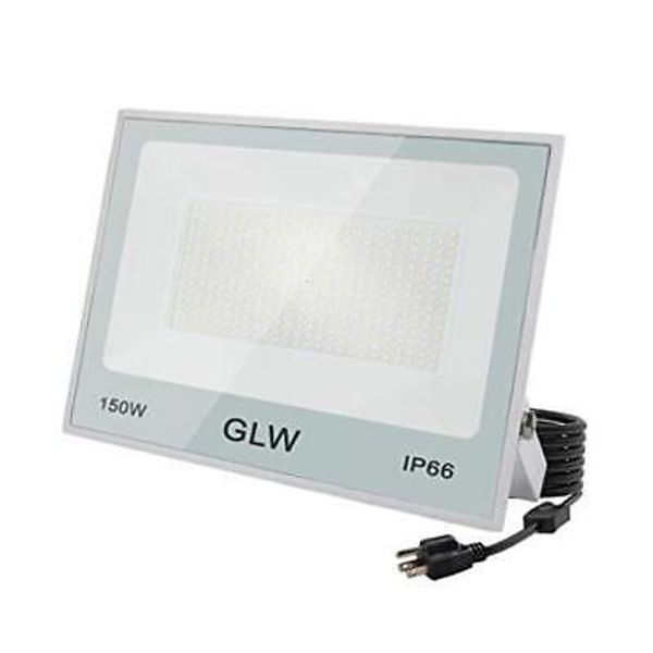 LED 150W Flood Light IP66 Waterproof Super Bright Work Lights,13,000lm 6500K