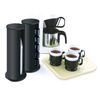 Japanese Dixie Insert Cup Dispenser, Black
