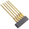 1/4" Drivers Titanium RC Hex Driver Bit Set 1.27mm(0.05") 1.5mm 2mm 2.5mm 3mm...