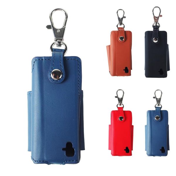 New glo Hyper X2 ari Case, Glo Hyper X2 ari, Leather Case, Glo Hyper X2, Storage Case, Drop Prevention, Shockproof, Glo Hyper X2, Electronic Cigarette Case, Neutral, Simple, Lightweight, Suitable for All Occasions, BLUE