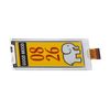 waveshare 3inch E-Paper (G) Raw Display Compatible with Raspberry Pi 4B/3B+/3B/2B/B+/A+/Zero/Zero W/WH/Zero 2W 400×168 Resolution SPI Interface Supports Jetson Nano