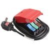Cliff Electronic Components - Quicktest Mains Connector Block with 1.5m Lead / 13A Plug