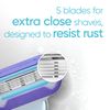 Gillette Venus Women's Razor Blade Refills, Swirl, 6 Count