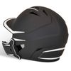 CHAMPRO mens Legend Plus HX Batting Helmet, Black, White, Medium US