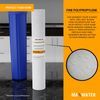 Max Water WH Water Filter Set 20" x 2.5"  Sediment, Cation  CTO Set