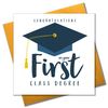 Pom Pom"Congratulations On Your First Class Degree Greeting Card, POM075
