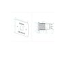 Amalocks DRB002F-DR DOOR RELEASE Exit Button Round Raised Push Switch for Door Release and Access Control