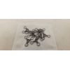 Acoeitl Fish Swivel Rigs Black Copper Material Tackle Crossline Prevent Drift