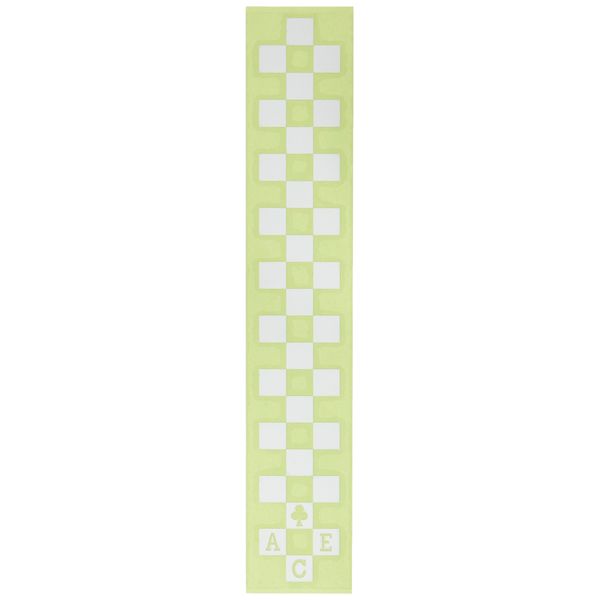 ACE CAFÉ LONDON Decal Checker Line Type (White) ACE-N008DE