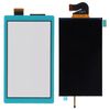 Zopsc Replacement Screen for Switch Lite, LCD and Digital Touchscreen Replacement Parts, Easy to Install. (Blue)