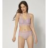 sloggi Damen ZERO Feel Lace Top Bustier, Lilac Orchidee, XS
