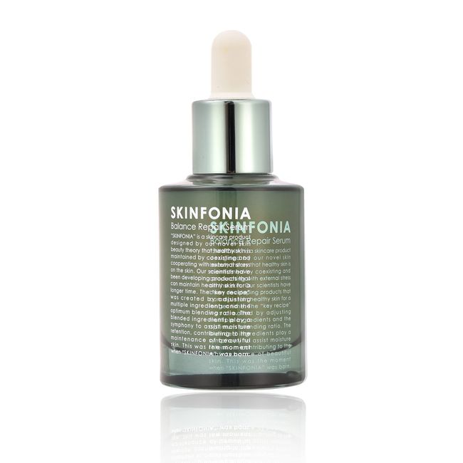 SKINFONIA Balance Repair Serum 30ml [Essence/Refreshing Texture/Multifaceted Skin Support] Age-Appropriate Care Citrus Herbal Fragrance [Contains Niacinamide Resveratrol Hesperidin Ceramide NG Phytosteryl Oleate] Sensitive Skin Dry Skin Rough moisturizing