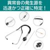 Rubonarie Soundscope Engine Maintenance Supplies Stethoscope Engine Mechanic Engine Maintenance (Black)
