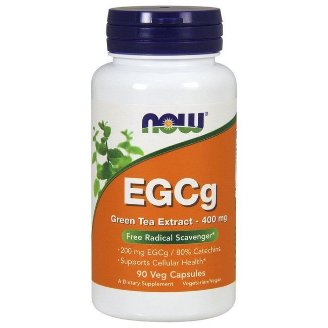 Now Foods EGCg Green Tea Extract 400 mg 90 VegCap