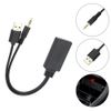 Wireless Bluetooth AUX Audio Receiver Adapter Car Interior Accessories Universal