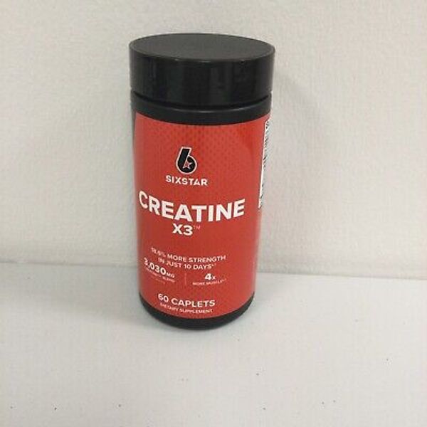 Creatine X3™, 60 Caplets 3,030Mg creatine blend exp 01/2026