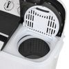 Portable Compact Washer & Dryer with Mini Washing Machine and Spin Dryer, White