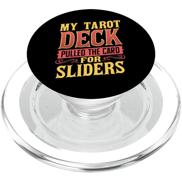 My Tarot Deck Pulled The Card For Sliders PopSockets PopGrip for MagSafe