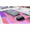 Woutay Large Mouse Pad,Pink Computer Dialog Box,Extended Mouse Pad for Office & Home