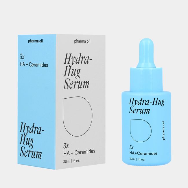 Pharma Oil - Hydra Hug Hyaluron Serum Hochdosiert - Anti Falten Niacinamide Serum Gesicht - Falten Weg Soforteffekt - Pigmentflecken Entferner Gesicht - Hyaluronic Acid Serum - Face Care