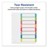Avery 11841 1 - 8 Tab TOC Ready Index Divider Set - Letter,Multicolor (1 ST)New