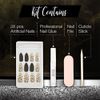 Ardell Nail Addict Artificial Nail Set, Black Leopard