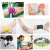 LHUI Self-Adhesive Elastic Bandage Elastic Bandage Elastic Bandage Taping Hand Tearable 6 Roll Set Black