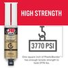 J-B Weld 50133 Plastic Bonder Structural Adhesive Syringe - Tan - 25 ml