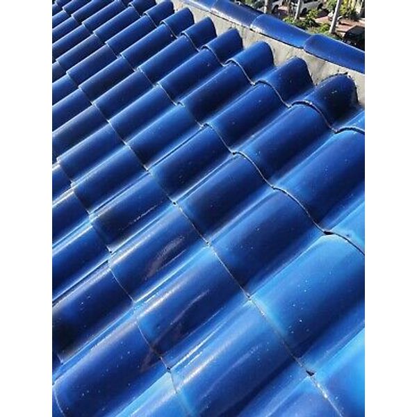 MCA Clay Roofing Tiles in Ocean Blue