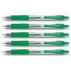 PILOT Gelschreiber G2-7 (Langer Stift 5er, Grün)