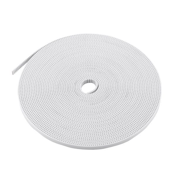 10M Timing Belt White Open Timing Belt 6mm Wide PU Steel Core 3D Printer Accessories