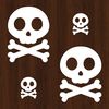 skull sticker skull sticker