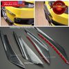 ABS Carbon Effect Bumper Splitter Wing Fin Spoiler Canard Diffuser for Ford