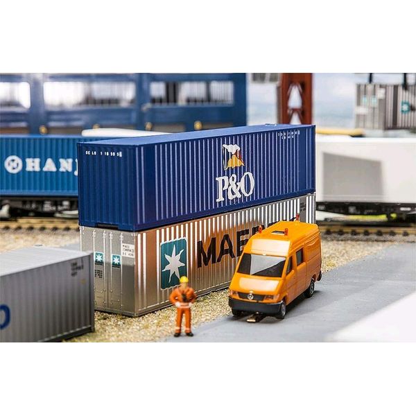 FALLER FA 180843-40 Hi-Cube Container P and O, Model Railway Accessory, Model Making